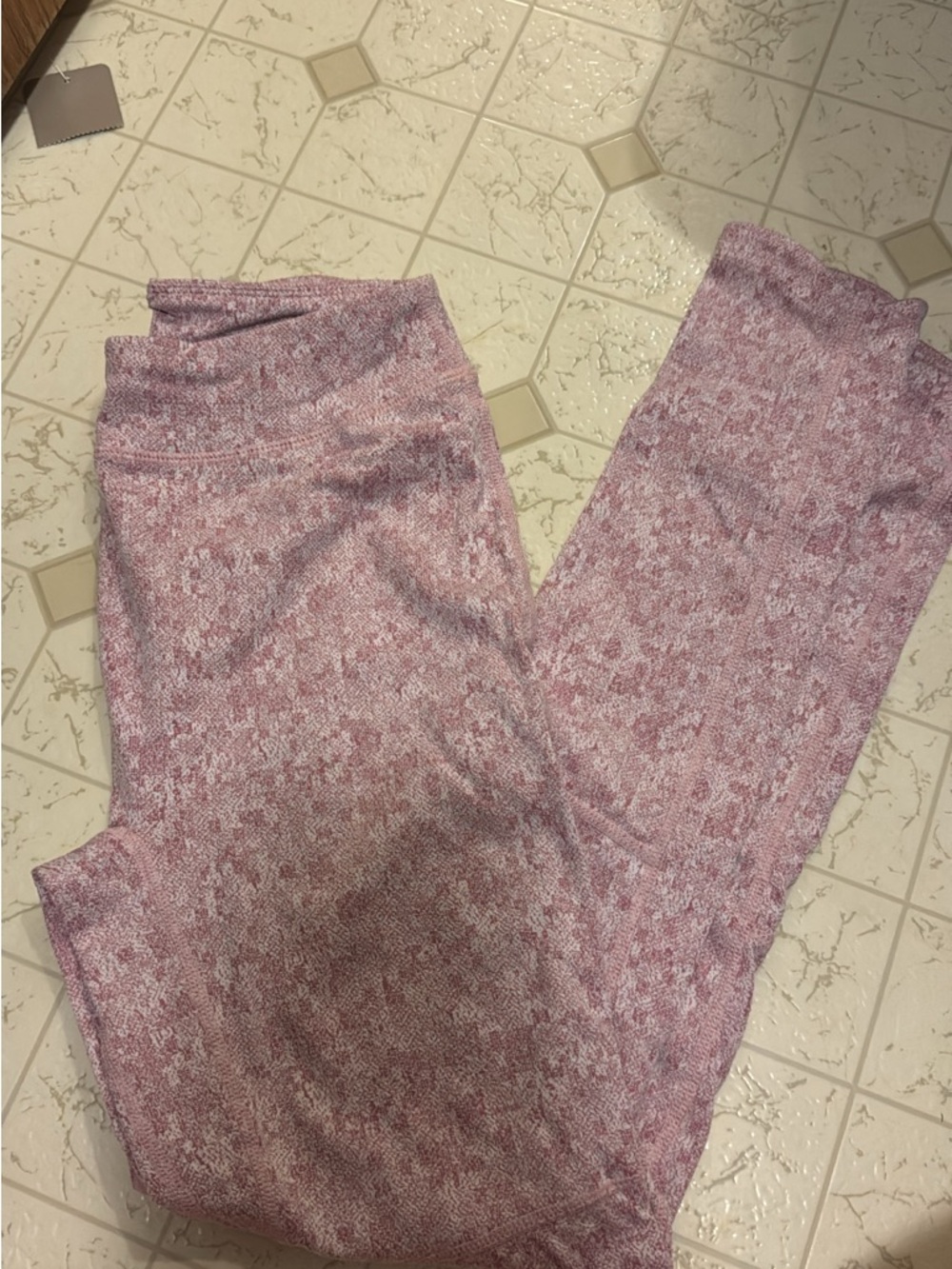 Gymshark Heathered Pink Active Joggers